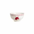 Joli bol de riz en céramique avec des pois rouges et un design de lapin, 380ml, diam. 11.6cm. - Hepburn Lapin / Bol de 4,5 Pouces