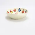 Retro ceramic salad bowl with hand-painted fig pattern, 6.5 inch table tableware bowl - [Fig] 6.5-Inch Bowl