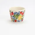 Ceramic hand-held cup with cute fruit pattern, perfect for morning yogurt, milk and coffee. - [Ningmeimei] Hand-held Cup