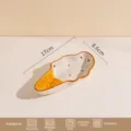 Hand-painted ceramic ice cream shaped dish, cute dessert plate and tableware for home use. - 6.7 Inch Sauce Dish