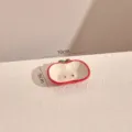 Cute Apple Shaped Ceramic Dish Small Sauce Plate Tableware For Kitchen Microwave Safe 10x9cm - Apple Dish