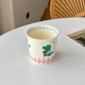 Simpatica tazza in ceramica con motivo coccodrillo, tazza per bambini, capacità 400ml. - Tazza con impugnatura / Sig. Coccodrillo