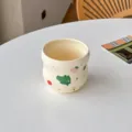 Simpatica tazza d'acqua in ceramica per bambini con motivo a coccodrillo, tazza da casa da 320 ml. - Tazza a Zucca / Sig. Coccodrillo