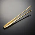 Pinzas para alimentos de acero inoxidable dorado 304 pinza de barbacoa cocina 28cm largo - Dorado 28 cm