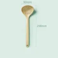 Cuillère à écumer en plastique long manche passoire de cuisine vaisselle outil de cuisson - Écumoire