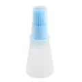 Silicone Oil Brush Bottle Baking Tool Heat Resistant Food Grade Silicone Pastry Basting Brush - Nordic Blue