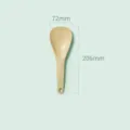 Cuillère à riz à long manche en plastique ménage biodégradable cosse de riz louche 206mm - Cuillère à Riz