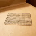 Square stainless steel cooling rack baking wire grill net for oven and kitchen use variant. - (New) 304 Stainless Steel Small: 30.5*21.6*1.3cm