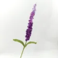 Handmade crochet lavender flower yarn finished product for home decor and birthday gifts. - Gradient Purple Finished Product