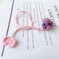 Handmade crochet octopus bookmark, cute knitted wool page marker for reading books and gifts. - 05 Octopus