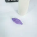 Handmade Crochet Purple Sweet Potato Doll Pendant Cute Keychain Ornament Variant - Piece / Purple Potato