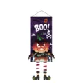 Halloween bandera colgante decoración calabaza fantasma fiesta puerta decoracion detalle - 04 estilo calabaza para niños