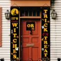 Σετ πανό πόρτας Halloween, εξωτερική κρεμαστή διακόσμηση βεράντας για γιορτινό πάρτι. - Δίστιχα για το Φεστιβάλ της Άνοιξης 2217