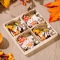 Thanksgiving wooden gnome hanging ornaments boxed set autumn harvest holiday decor crafts - Harvest Season Wooden Hanging Decor Style C