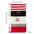 Housse de Poignee de Porte de Refrigerateur Tricotee de Noel Joli Bonhomme de Neige - Bonhomme de neige
