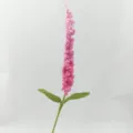 Handgemachte gehäkelte Lavendel Wolle Blume Fertigprodukt für Geburtstagsgeschenk Dekor - Fertigprodukt in Dunkelrosa mit Farbverlauf