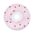 Collier élisabéthain rose lapin fraise imprimé pour animal doux anti-léchage chat chien - Lapin Rose