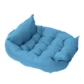 Blaues multifunktionales Haustier Hundebett weiche faltbare Katzenmatte Kissen bequem - S / Hellseeblau