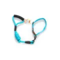 Blaues Haustier Leine und Halsband Set Hundeleine mit Weichem Griff und Metall Schnalle - XS / Set aus Leine und Halsband in Himmelblau
