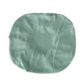 Fundas de reemplazo verde para cama de mascotas, protector redondo lavable, tela gruesa impermeable. - L / Estilo fino - verde guisante
