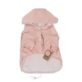 Adorable imperméable rose pour animaux avec capuche pour chiens, idéal pour les promenades. - S / Rose