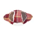 Cappello invernale per cani a quadri caldo colbacco peluche morbido accessorio animali - Taglia S / Cappello / Rosso