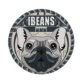 Round French Bulldog pet mat geometric design stylish non slip soft crystal velvet floor rug - Wall Art