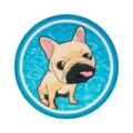 Cute round cartoon French bulldog floor mat, soft crystal velvet anti-slip home rug. - Skinny Frenchie