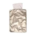 Wasserdichte Outdoor-Haustiermatte, faltbare Kühl-Picknickmatte mit Kopfstütze für Hunde. - M / Gold