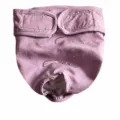 Washable dog diaper sanitary pants for female pets, waterproof and soft pet period underwear. - S (50g) / Purple