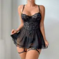 S / Top And Bottom / Black