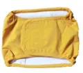 Yellow male dog belly band M size breathable pet diaper hygiene wrap for training - XS / Yellow