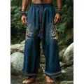 3XL / Dark Blue Golden Tree Totem Style(AK-0707-11)