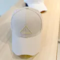 Streetwear embroidered baseball cap summer casual sun protection curved brim hat for men - Adjustable / Khaki Beige