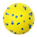 Pallina giocattolo per animali domestici, durevole per cani e gatti, ideale per addestramento. - 5cm / Giallo
