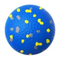 Palla da masticare durevole per cani giocattolo interattivo per piccoli e medi pulizia dei denti - 5cm / Blu
