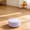 Giocattolo elettrico automatico per gatti con farfalla per il divertimento degli animali. - Bacchetta automatica per gatti / Viola