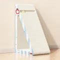 Grande tiragraffi per gatti triangolare verticale in cartone con pallina e design durevole - Extra grande