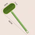 Spazzola leva pelucchi per animali domestici manico lungo verde tappeto divano pulizia - Spazzola per Pulizia a Manico Lungo / Verde