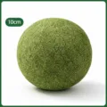 Palla di erba di papaia giocattolo da masticare per criceti e piccoli animali denti 10cm - Palline per dentizione al fieno / 10cm