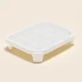 Tappetino controllo lettiera gatto gambe corte bianco perla anti proiezione animali - Stile a Piede Basso / Bianco perla