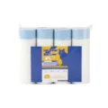Bolsas arena gato con cordón 4 rollos, bolsas residuos HDPE duraderas para baños automáticos gatos. - S / Set de 4 rollos en bolsa / 45x50cm 15 Piezas/Rollo