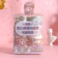 Cute washi and PET tape set for journaling and craft decoration, sweet anime style box. - Mia Travels Around the World