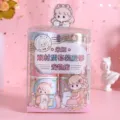 Cute washi and PET tape set for journaling and DIY crafts with pet shop theme designs. - Mia's Pet Shop