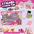 Set giocattolo braccialetto adesivo fai da te per bambini, 320 adesivi, accessori creativi. - Scatola da 320 braccialetti adesivi [1 scatola]