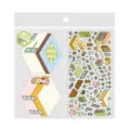 Miniature folding DIY 3D cartoon sticker set, cute dollhouse landscaping craft for kids. - Coffee Shop