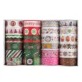 Christmas washi tape set decorative adhesive masking tapes for journal planner crafts DIY - Christmas Green Series