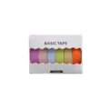 Colorful washi tape set in a window box, perfect for journal decoration and DIY crafts. - YD-DS008D 【Lavender】