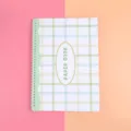 A4 grid spiral release paper book washi tape storage album handbook material notebook - Light Green