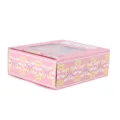 Roze verpakte washi-tape set met traditioneel bloemdessin voor doe-het-zelf plannerdecoratie. - Blooming Serie - 12 Rollen